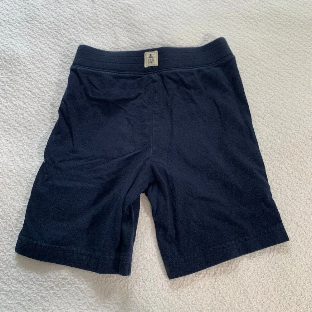 5/$25 Gap Kids‎ Playtime Favorites Navy Blue Organic Cotton Shorts Toddler 4T